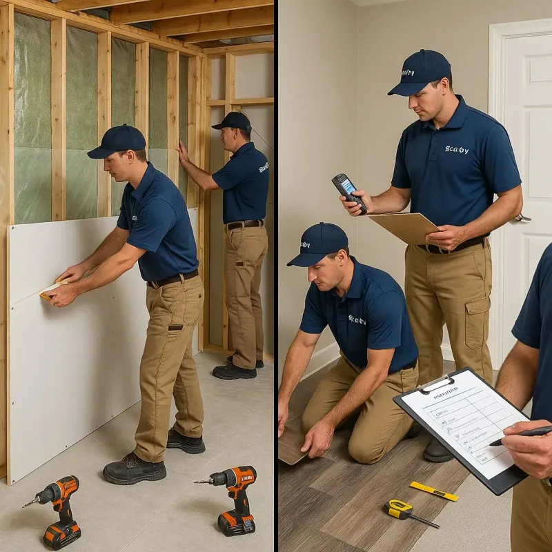 Repairs and Reconstruction process in Kure Beach, NC
